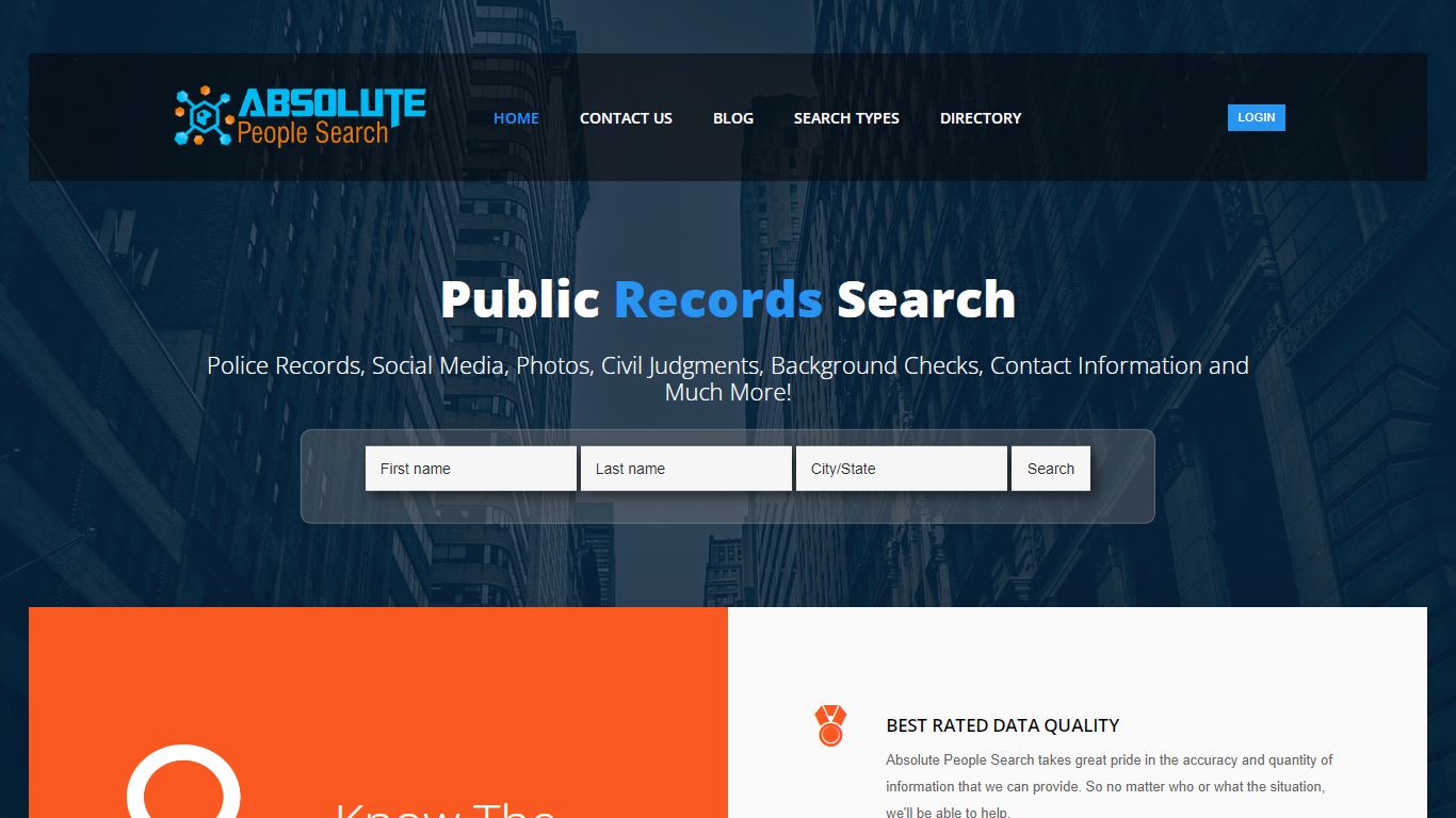 Absolute People Search - Police Records, Social Media, Photos, Civil ...